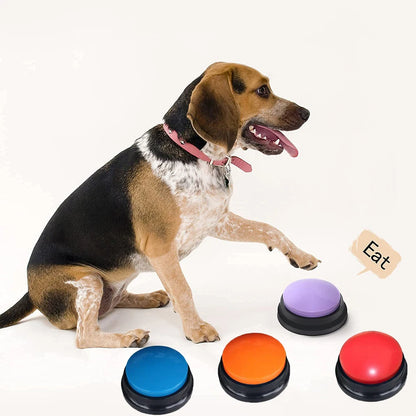 INTERACTIVE DOG PERSONALIZED SOUND BUTTONS