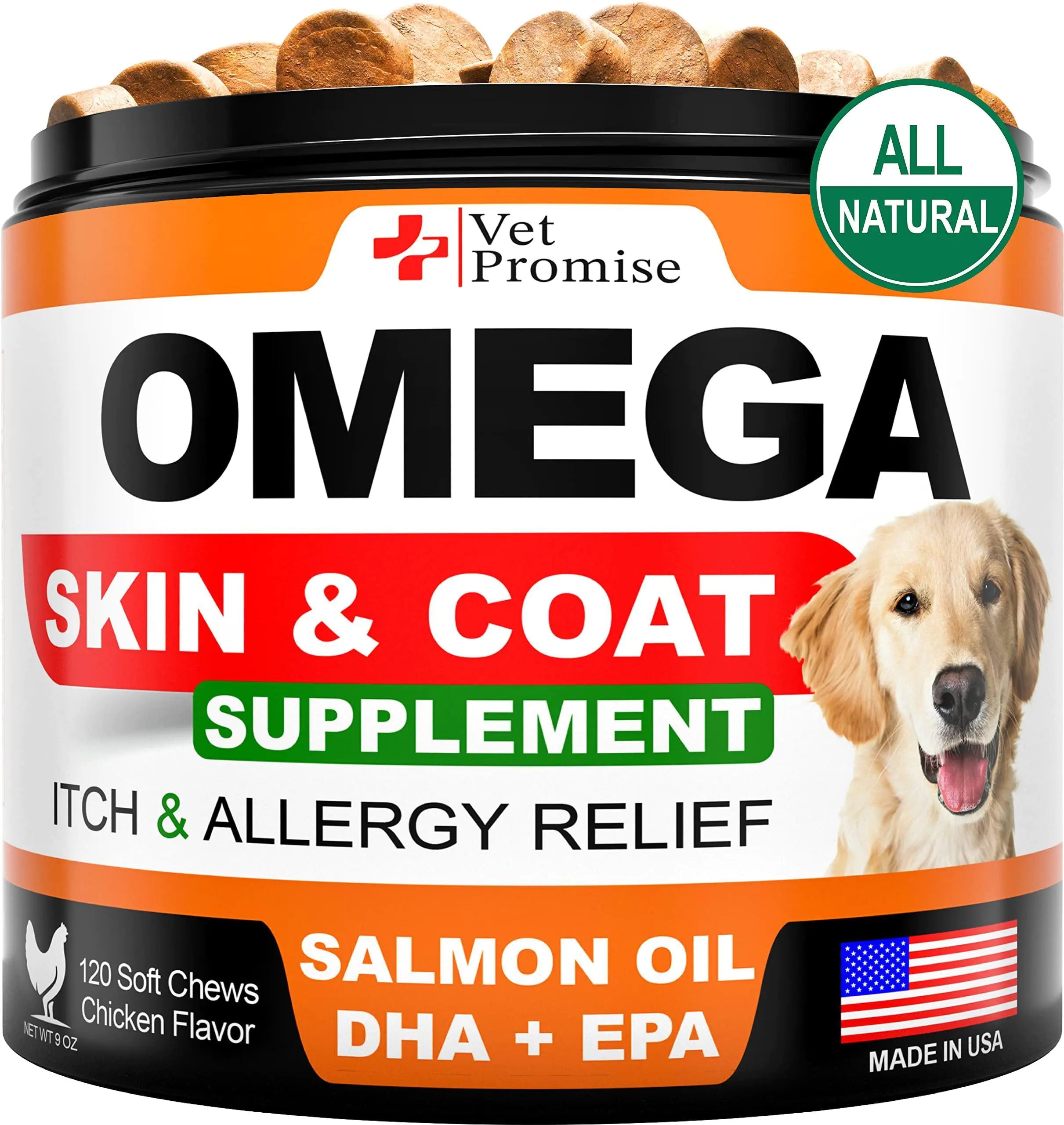 OMEGA 3 FOR DOG SKIN AND COAT