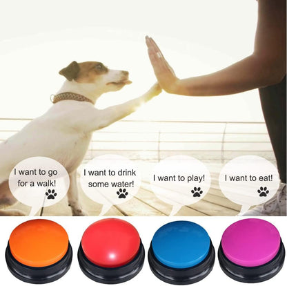 INTERACTIVE DOG PERSONALIZED SOUND BUTTONS