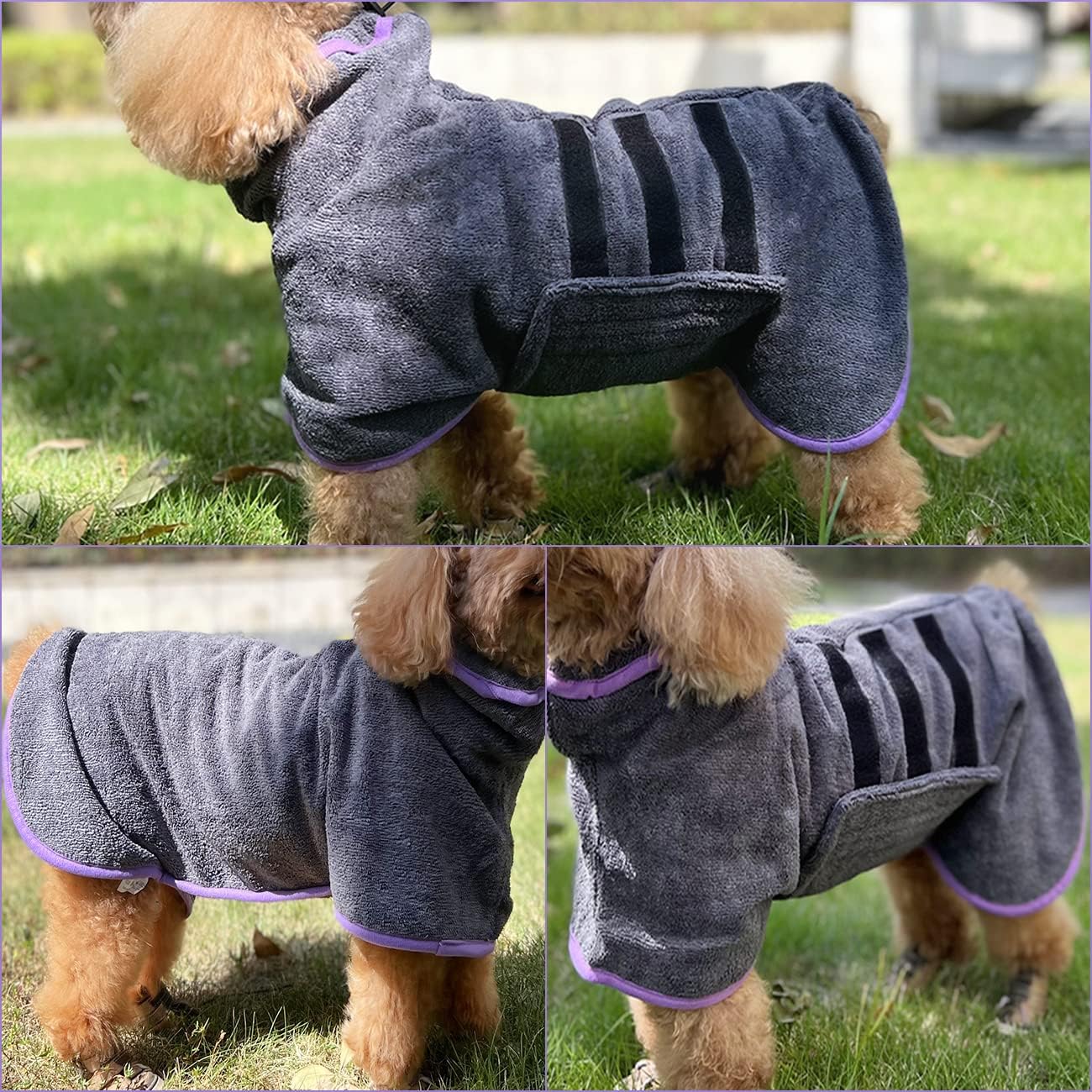 COZY PET BATHROBE WRAP