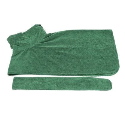 COZY PET BATHROBE WRAP