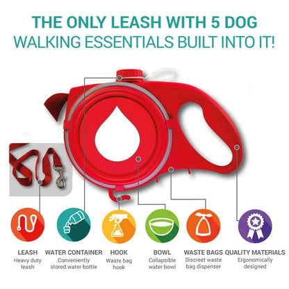 ALL-IN-ONE ADVENTURE DOG LEASH